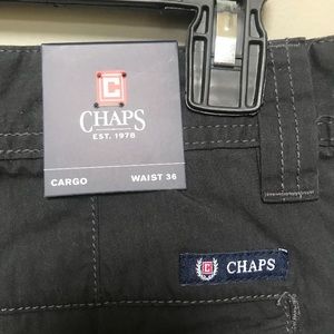 Chaps shorts - charcoal color